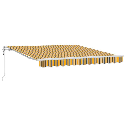 Toldo Retráctil Multicolor 300 X 250 Cm Tela Y Aluminio_0