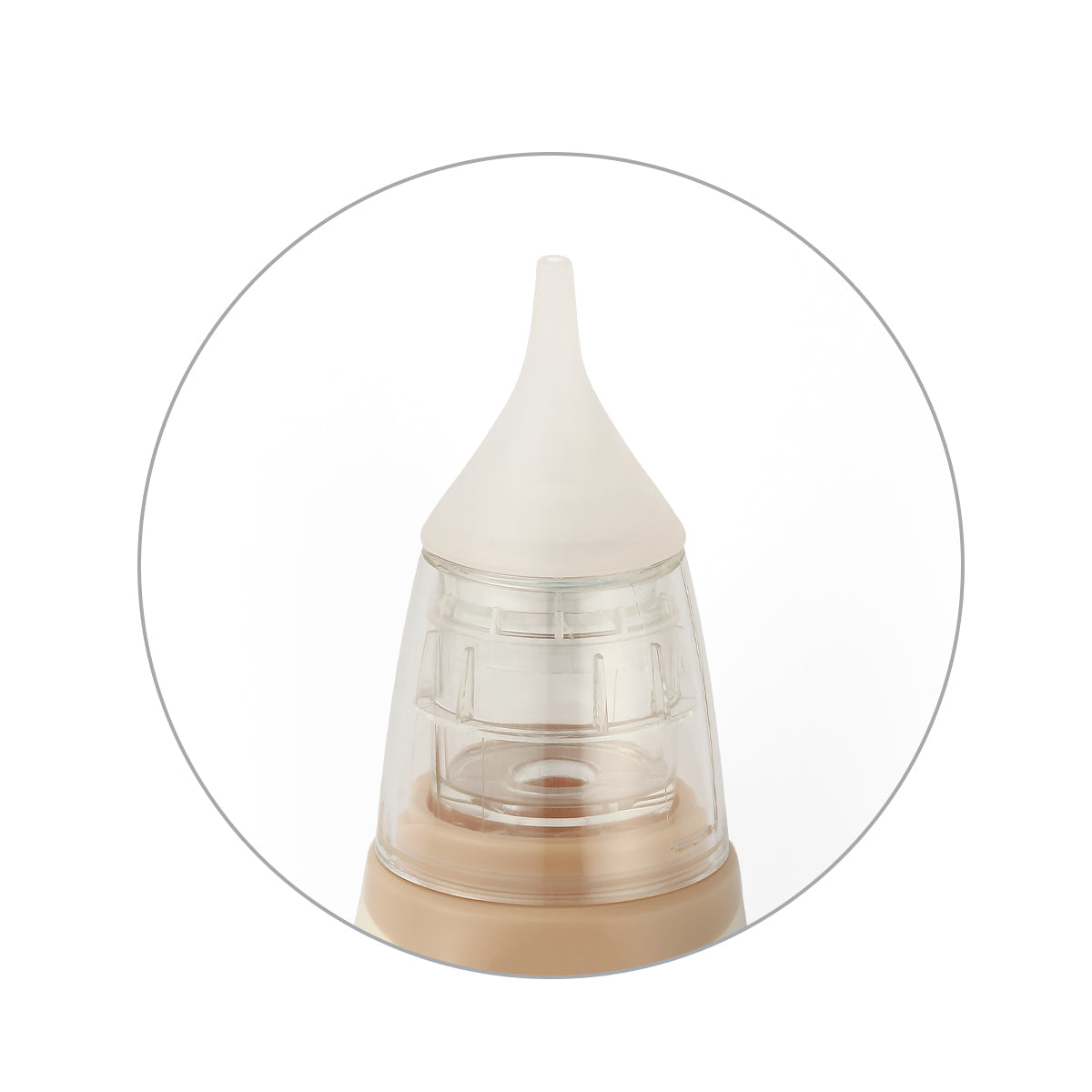 Babyono Aspirador Nasal Eléctrico Ultrasilencioso Beige_4