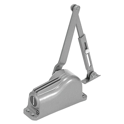 Cierrapuertas 44at Con Retenedor Plata Fijo_0