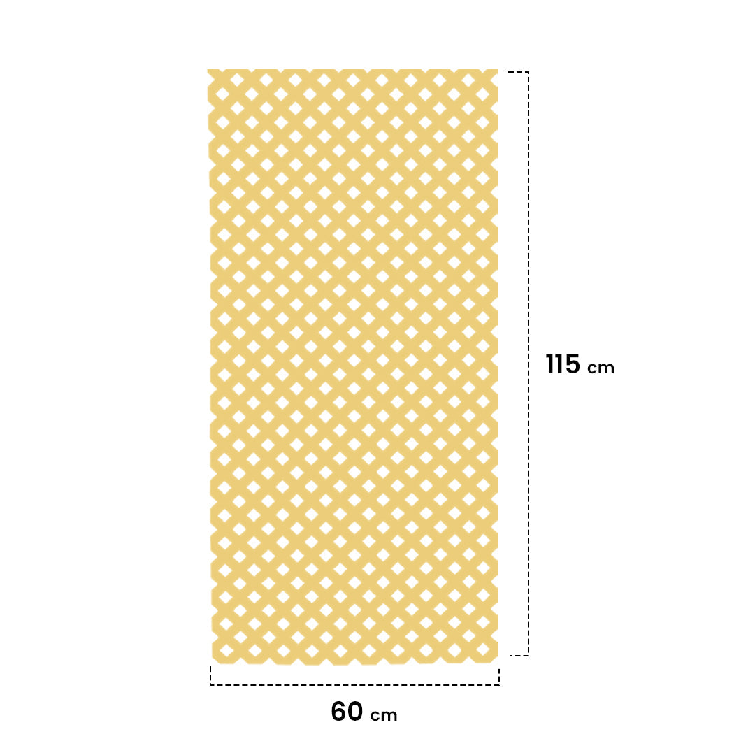Celosía Pvc 18mm Caña - Decoración Y Privacidad Para Tu Jardín - 0,8x1,2 M - Multicolor_5