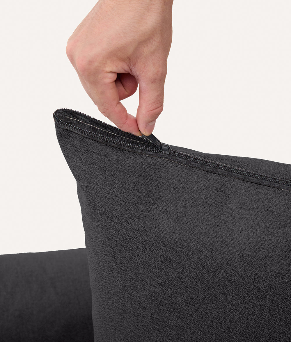 Cafide Cama De Material Reciclado Para Perro Con Tejido Basic Antracita. Modelo Snozy._3