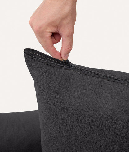 Cafide Cama De Material Reciclado Para Perro Con Tejido Basic Antracita. Modelo Snozy._3