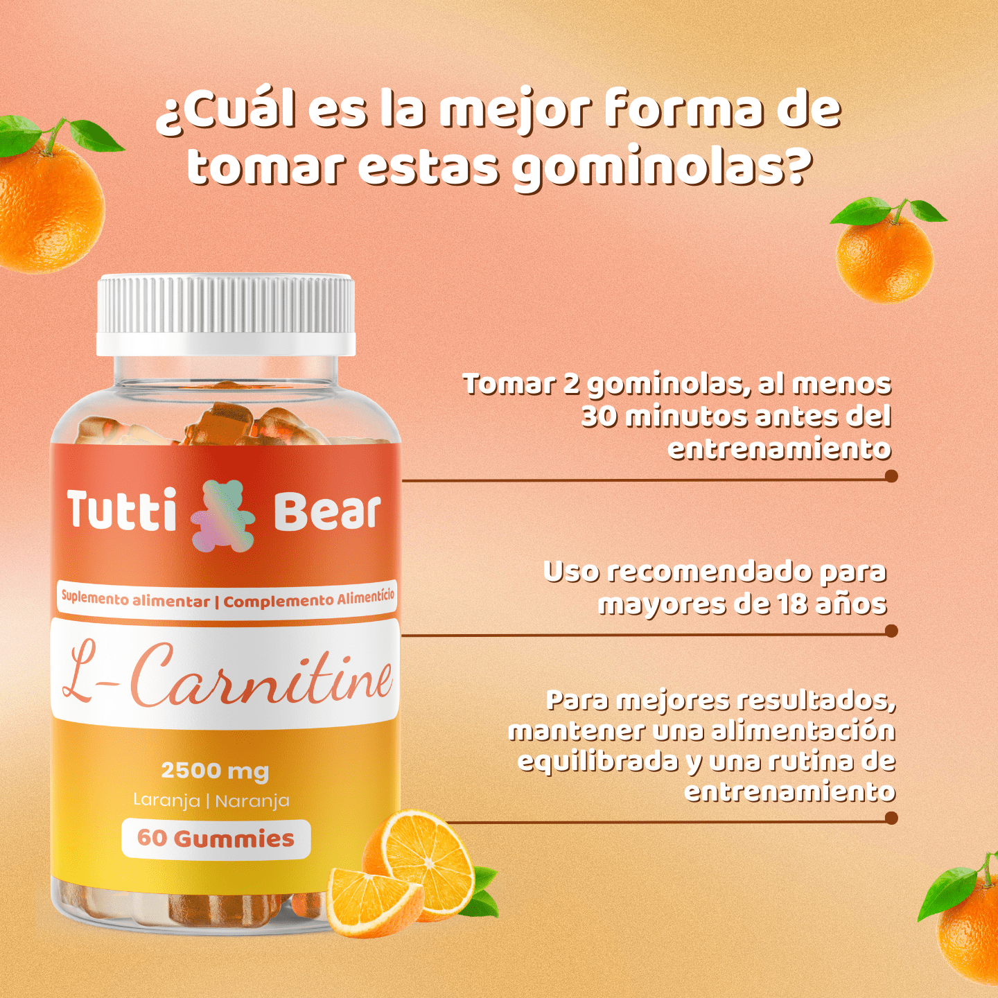 Gominolas De L-carnitina – 60 Gominolas_2