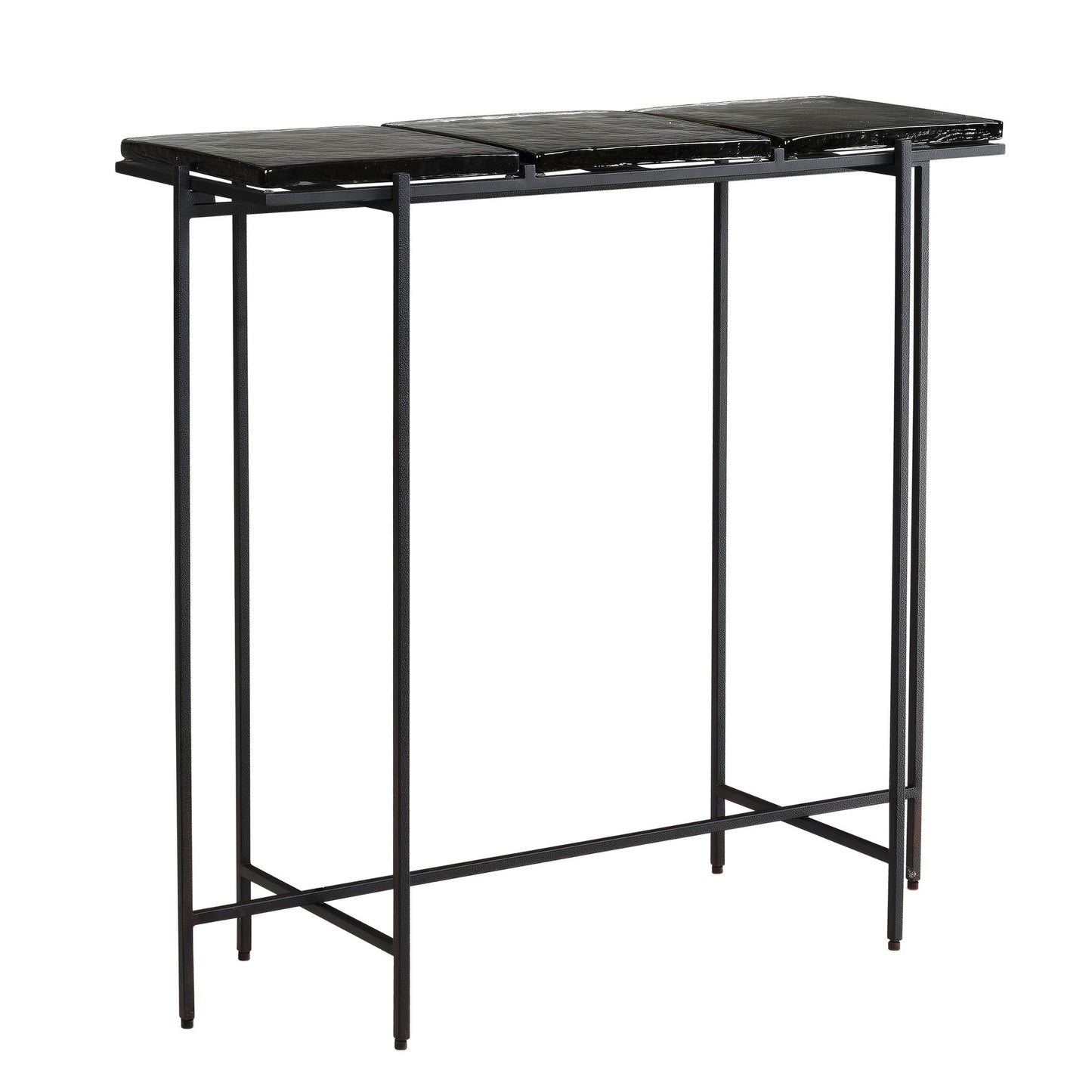 Mesa Consola Negra 90x29x85 Cm_0