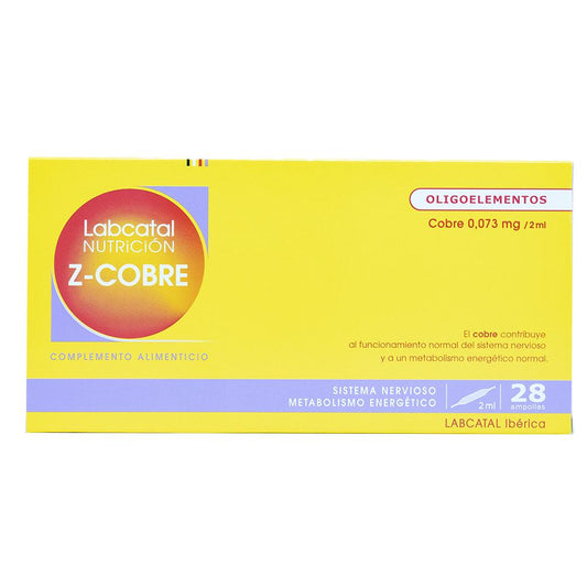 Labcatal 19 Zinc-Cobre 28 Ampollas