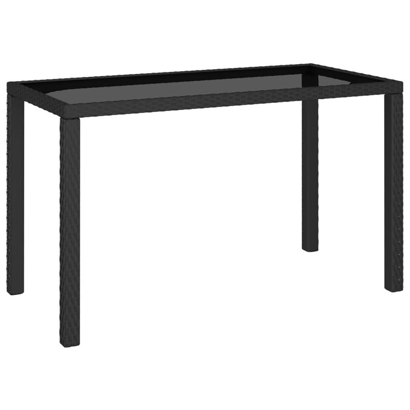 Vidaxl Set Comedor De Jardín 6 Piezas Y Cojines Ratán Sintético Negro_5