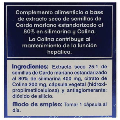 Cardo Mariano formato ahorro, Tongil, 80 cápsulas