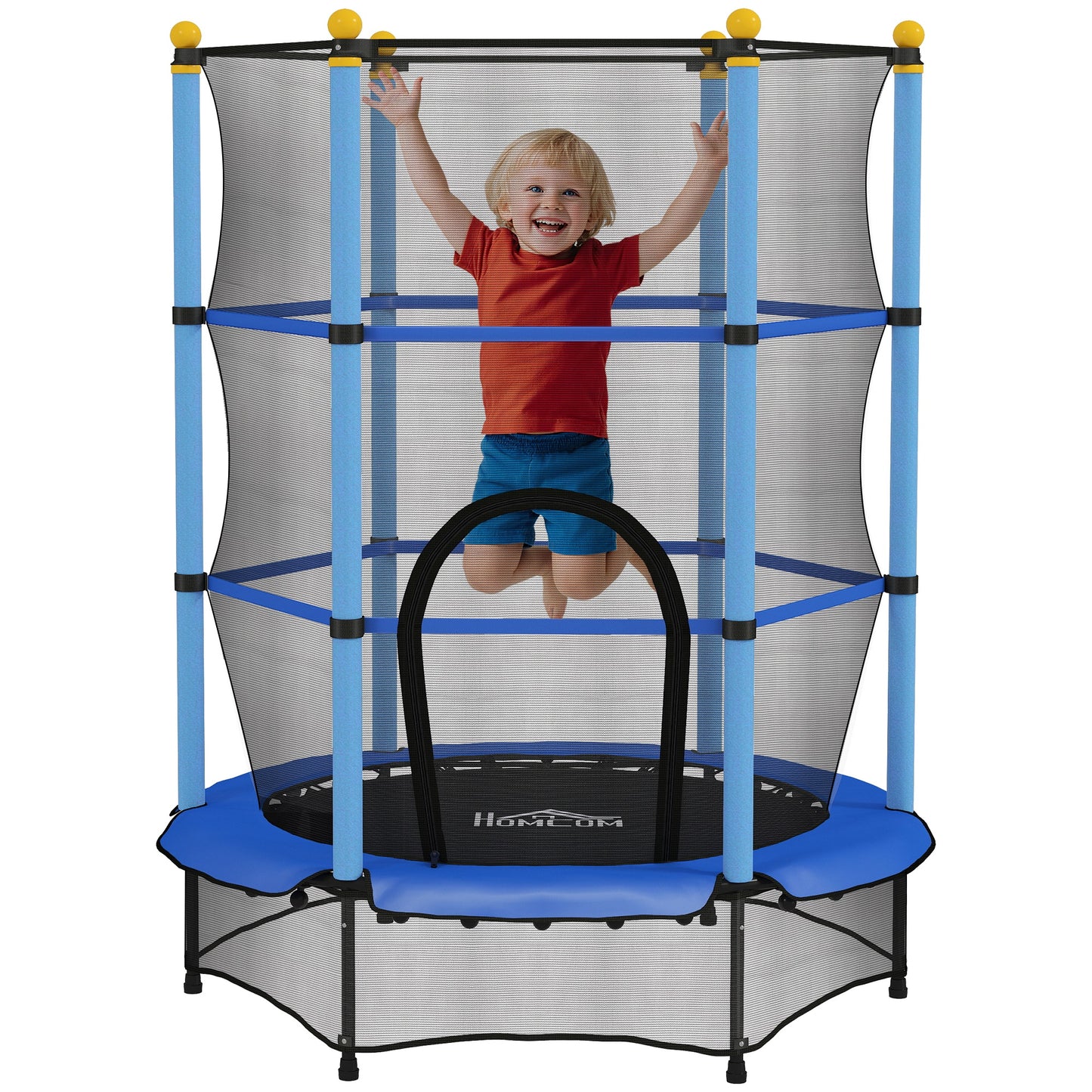 Homcom Cama Elástica Infantil Ø140 Cm_0