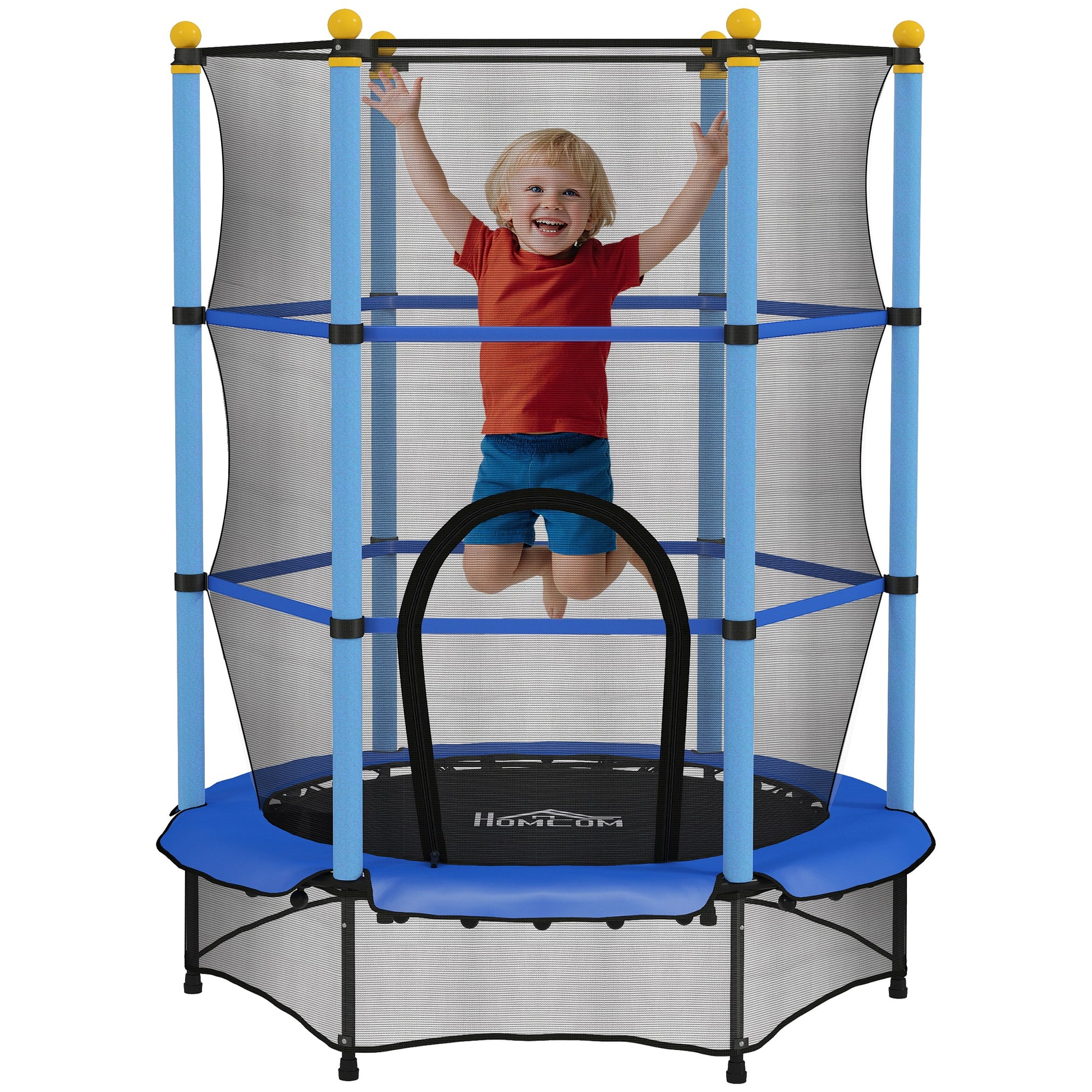 Homcom Cama Elástica Infantil Ø140 Cm_0