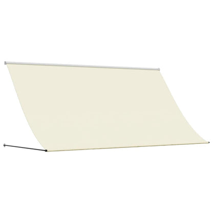 Toldo Retráctil De Tela Y Acero Crema 300x150 Cm_0