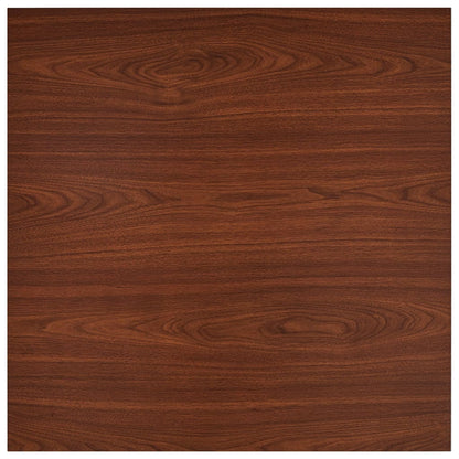 Mesa De Comedor Mdf Marrón 80,5x80,5x73 Cm_2