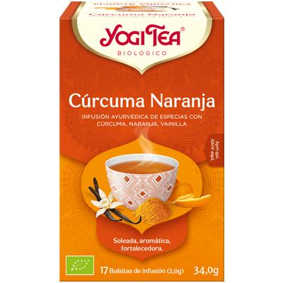 Yogi Tea Cúrcuma y Naranja 17 bolistas (de 2 gr)