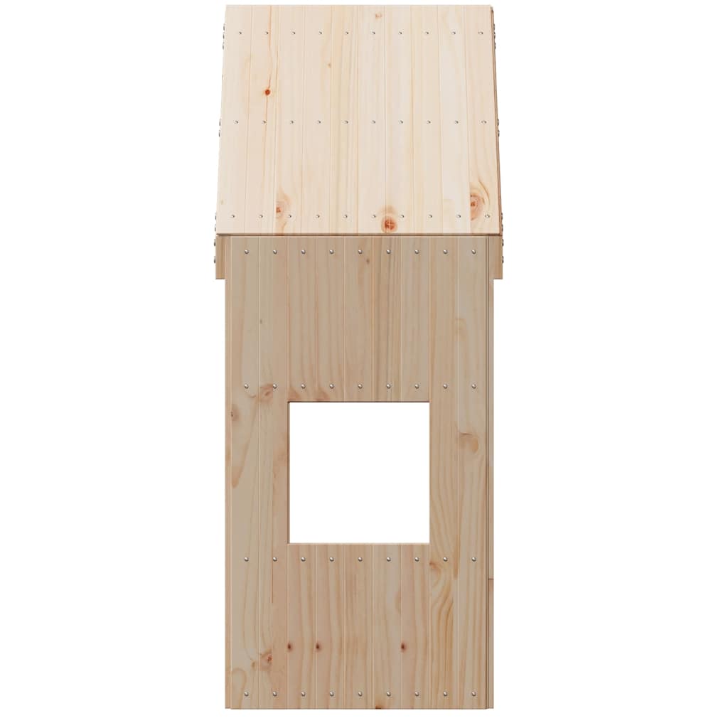 Techo De Cama Infantil Madera Maciza Pino 55x99x139,5 Cm_3