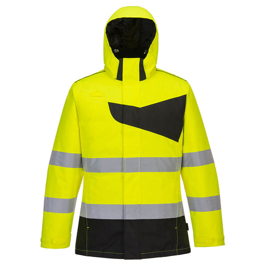Chaqueta Pw2 De Alta Visibilidad Winter / Xxl / Amarillo-negro_0