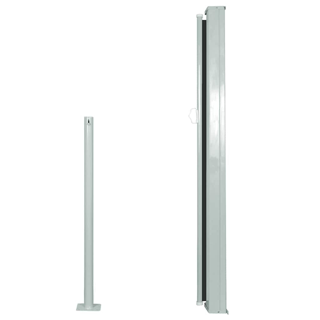 Vidaxl Toldo Lateral Retráctil 120x300 Cm Negro_0