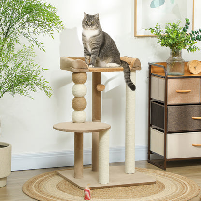 Pawhut Árbol Rascador Para Gatos_1