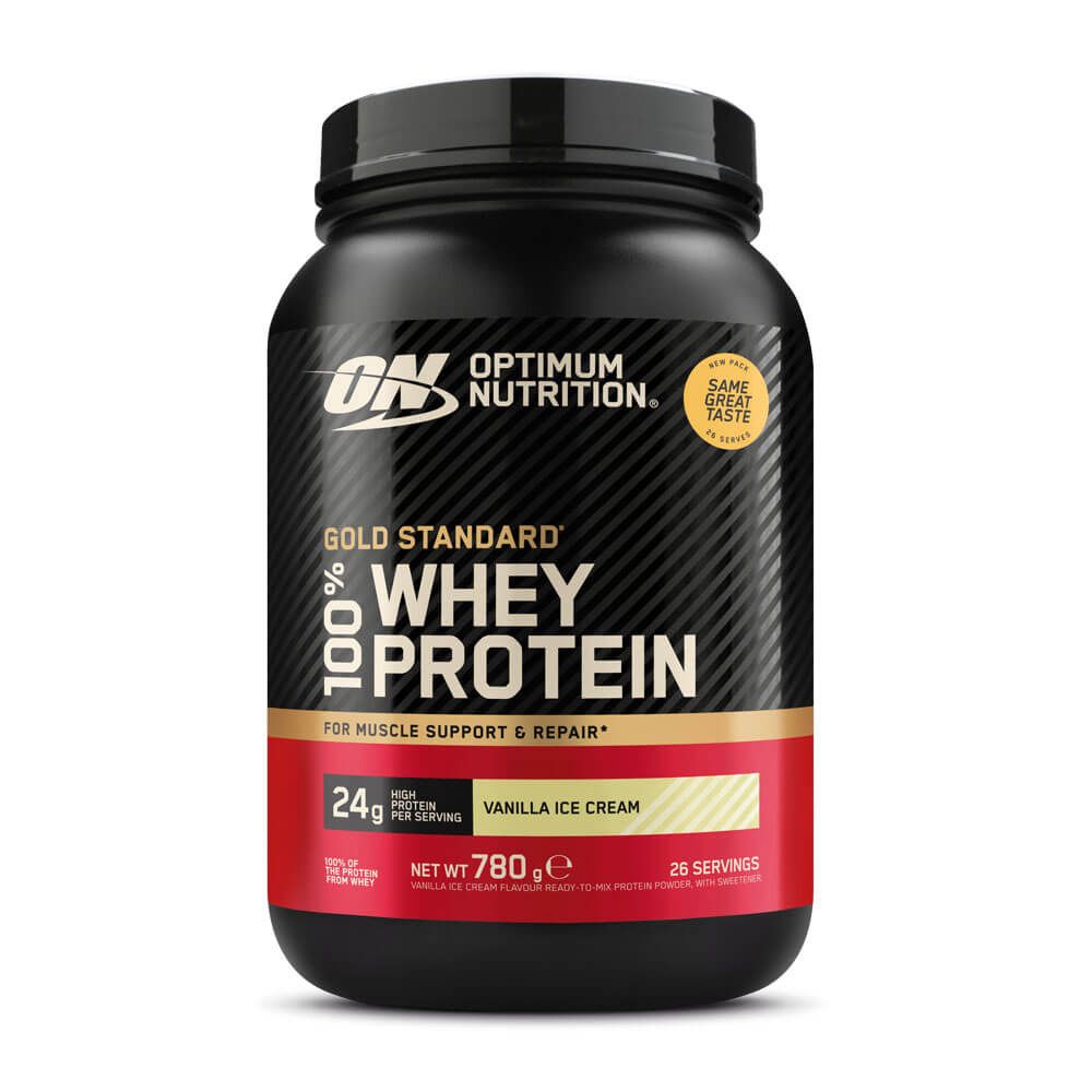 100% Whey Gold Standard - 775g - Helado De Vainilla (nuevo) - Proteina De Suero Whey - Optimum Nutrition_0