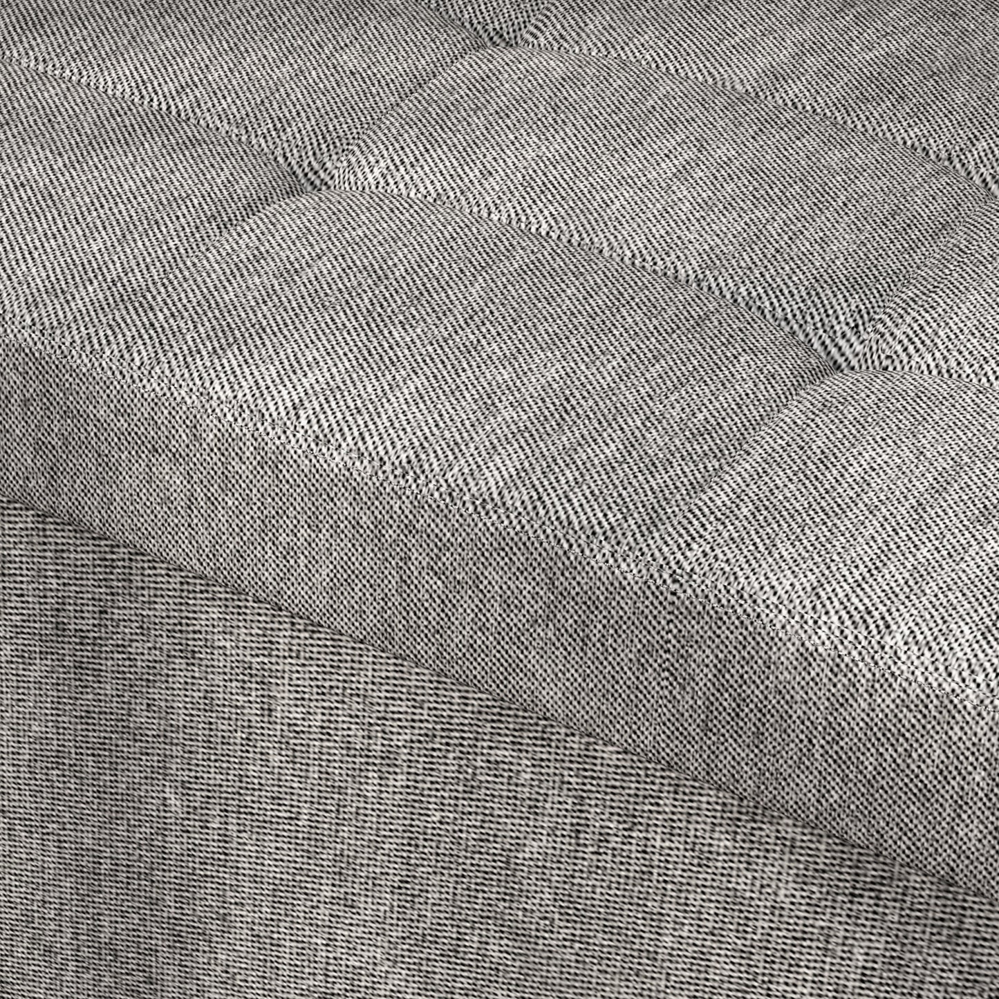 Homcom Baúl De Almacenaje Para Dormitorio 84l 76x38x38 Cm Gris Claro_4