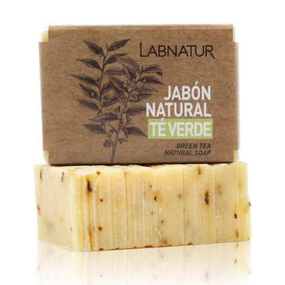 Jabón Natural Té Verde Labnatur 100 G | Antioxidante | Purificante | Piel Equilibrada_0