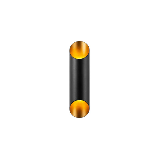 Aplique De Pared, Metal , Negro, 8x12x30, Casquillo 2 X G9 Max 10 W_0