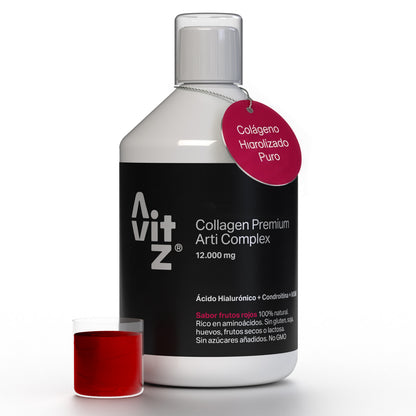 Colágeno líquido para articulaciones Avitz 12.000 mg Líquido 500 ml con Ácido Hialurónico, MSM y Condroitina_0