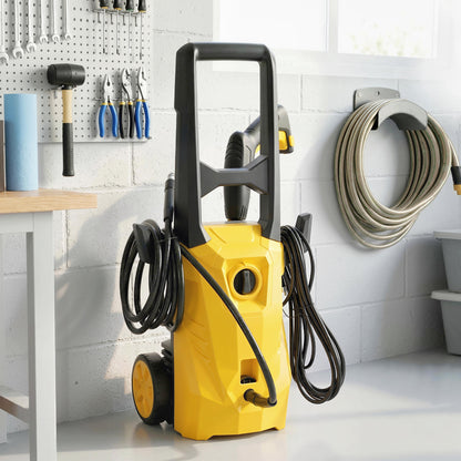 Outsunny Hidrolimpiadora De Alta Presión 1600w Caudal 390 L/h Presión 120 Bar_1