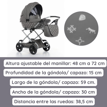 Carro De Muñecas Imperial_silver