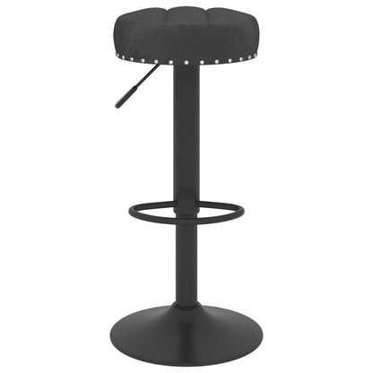 Taburetes De Cocina 2 Unidades Terciopelo Negro_2
