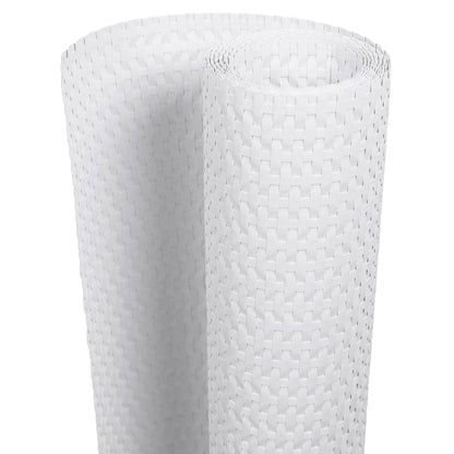 Toldo Para Balcón Ratán Sintético Blanco 500x90 Cm / Vetonek_4