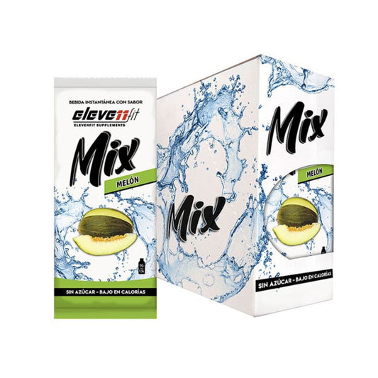 Saborizante Mix Sabor Melon 24 Sobres de 9g Eleven Fit_0