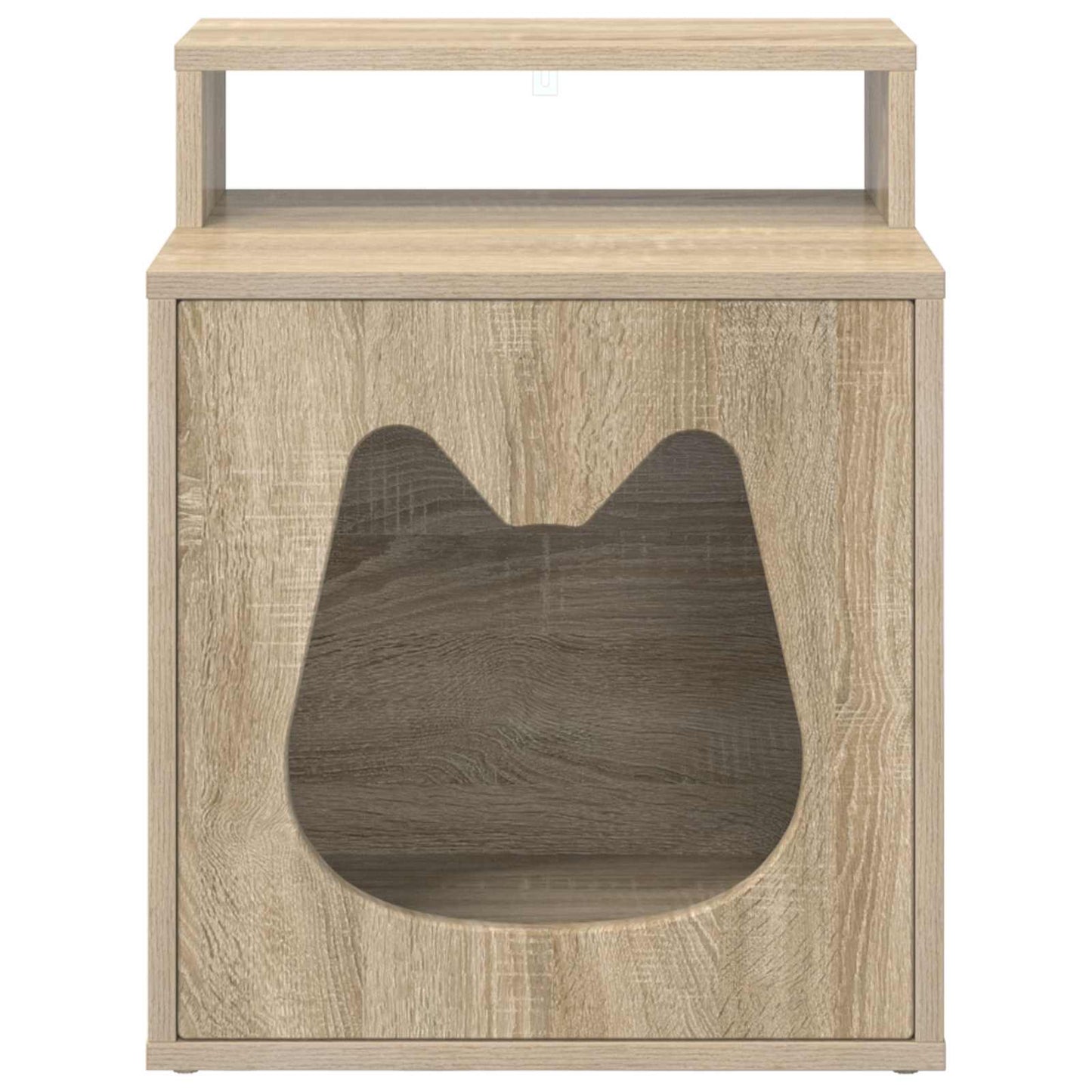 Casa Para Gatos Sonoma 42,5 X 40 X 53,5 Cm Madera De Ingeniería_4