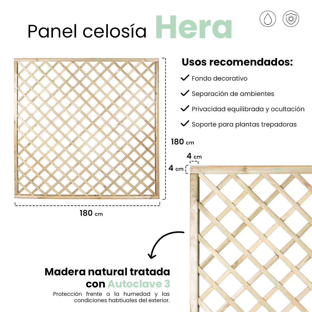 Panel De Celosia 180x180 Cm Nortene_4