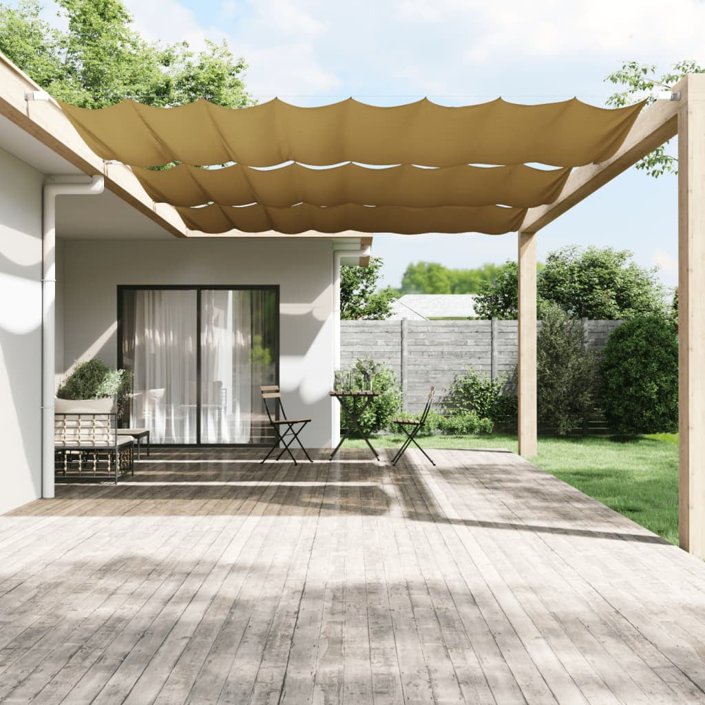 Vidaxl Toldo Vertical Beige 200x420 Cm Tela Oxford_1
