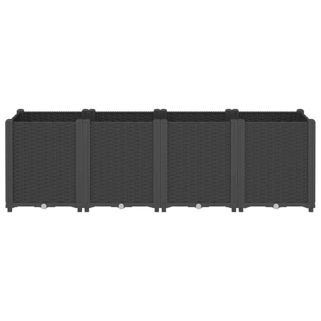 Jardinera Pp Negro 160x40x53 Cm_2