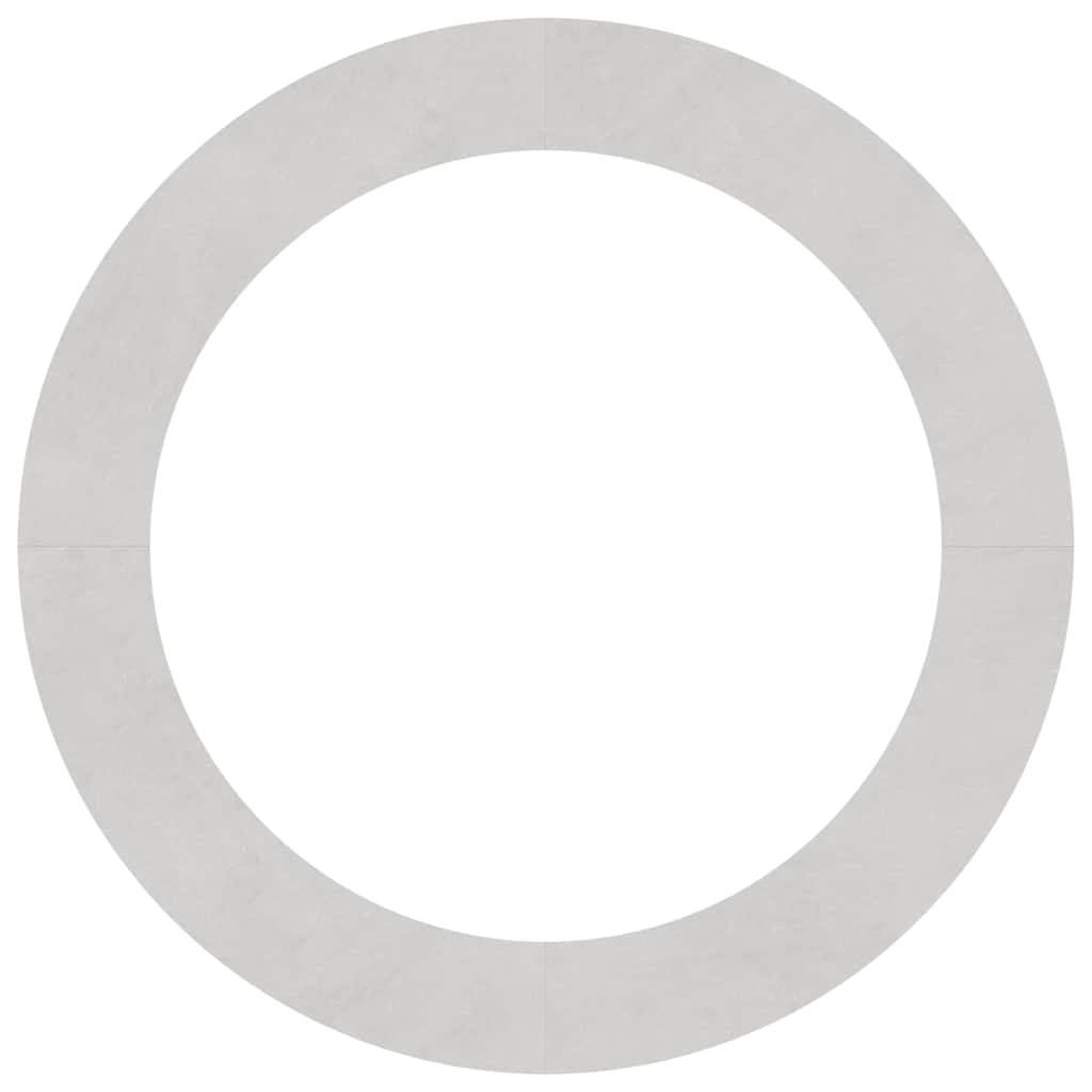 Adecuado Para Anillos De Árbol Plano 5 Uds. Plateado Ø90/120 Cm_4