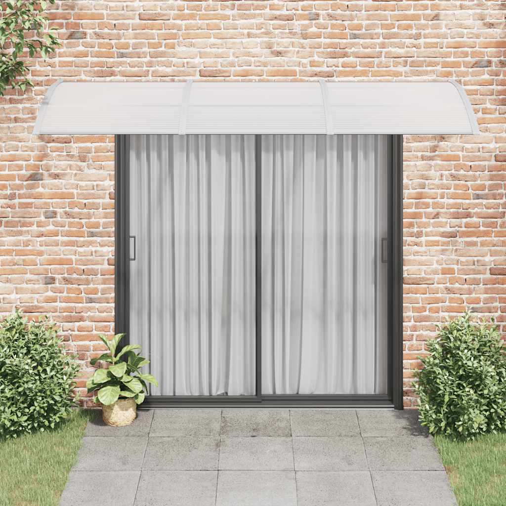 Marquesina De Puerta Policarbonato Gris 300x100 Cm_2