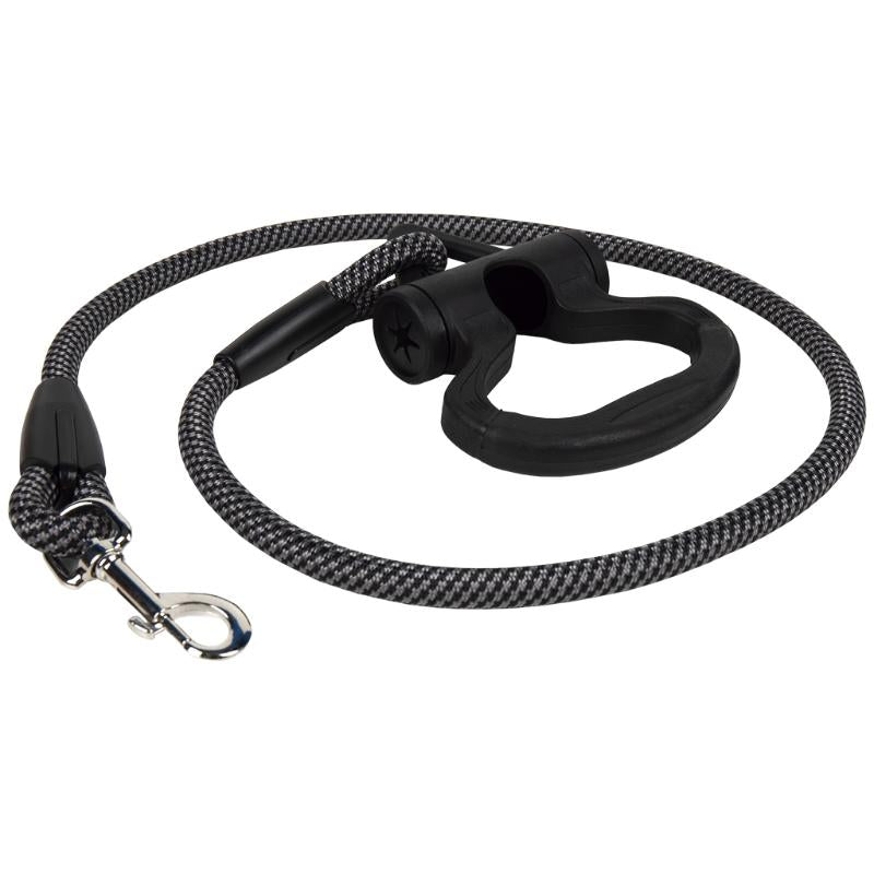 Correa De Cuerda De Nylon Con Dispensador De Bolsas Para Perros 1,2 X 120 Cm_0