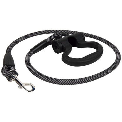 Correa De Cuerda De Nylon Con Dispensador De Bolsas Para Perros 1,2 X 120 Cm_0