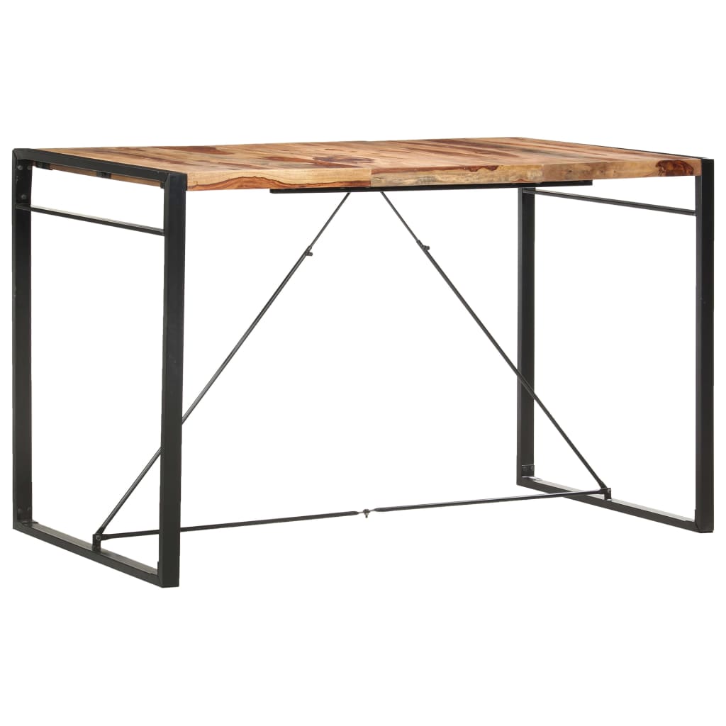 Mesa De Bar Madera Maciza De Sheesham 180x90x110 Cm_4
