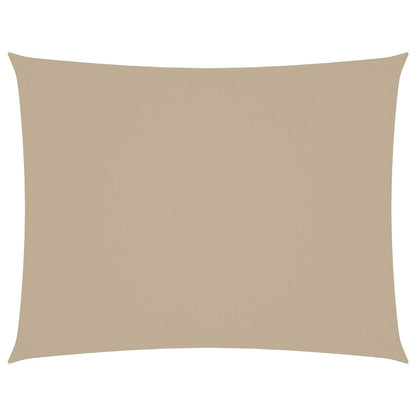 Toldo De Vela Rectangular Tela Oxford Beige 5x6 M_0