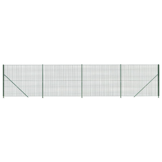 Cerca De Alambre Con Brida Verde 2x10 M / Vetonek_0