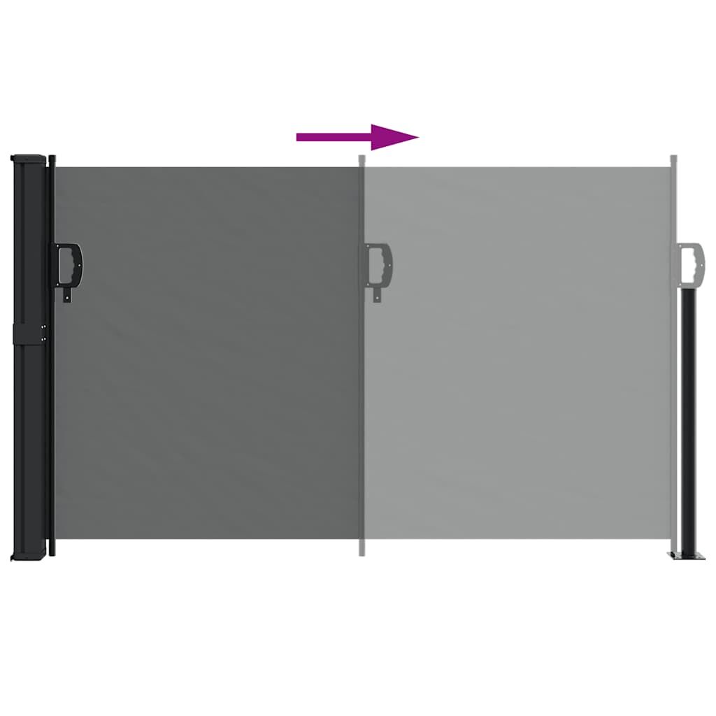 Vidaxl Toldo Lateral Retráctil Antracita 120x500 Cm_4
