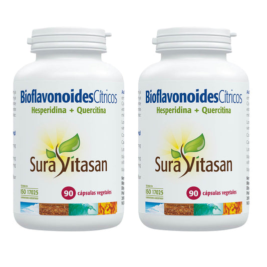 Pack 2x Bioflavonoides Citricos, 90 cápsulas, Sura Vitasan