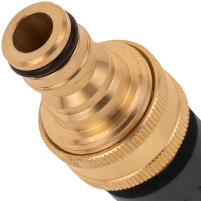 Lanza De Riego Regulable De Latón Zincado Con Grip De Caucho Y Rosca Hembra 3/4“ Para Manguera_4
