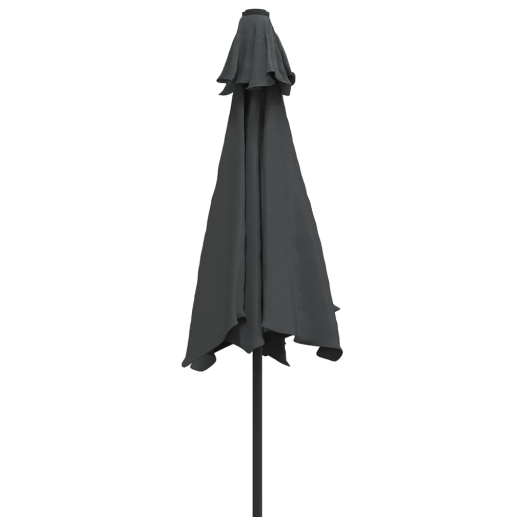 Sombrilla De Jardín Con Palo De Metal Antracita 300 Cm_2
