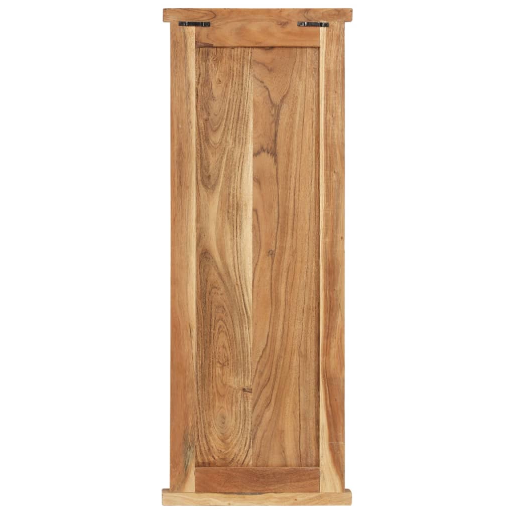 Percheros 2 Unidades Madera Maciza De Acacia 38x100 Cm_4