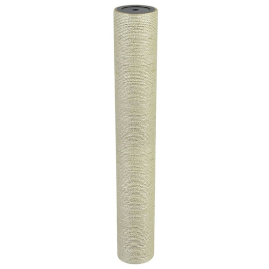 Vidaxl Poste Rascador Para Gatos 8x55 Cm 8 Mm Beige_0