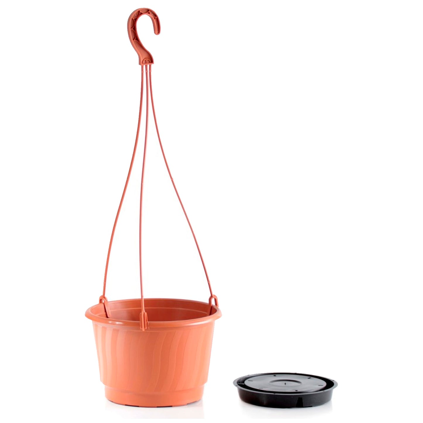 Macetero Colgante Pro 6,5l., Dimensiones (mm) 270x270x165, Color Terracota_0
