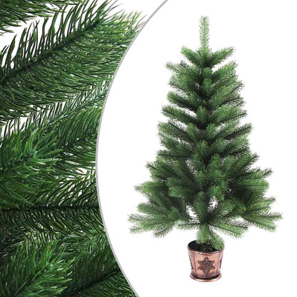 Vidaxl Árbol De Navidad Artificial Con Luces Y Bolas Verde 65 Cm_1