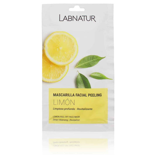 Mascarilla Facial Peeling Limón Labnatur 10 ml | Exfoliante y Purificante | Piel Suave y Renovada_0